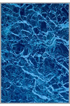 Χαλάκι Wookece488 708HFT2510 Blue 40X60 Conceptum Hypnose