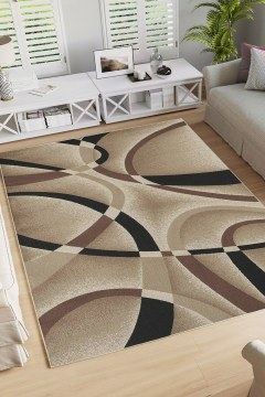 Carpet Woopamuk198 625HFT3378 Beige-Brown-Black 80X120 Conceptum Hypnose