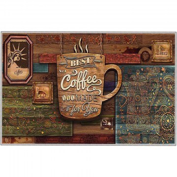 Kitchen Mat Hmnt573 476HFT2122 Multi 50X80 Conceptum Hypnose