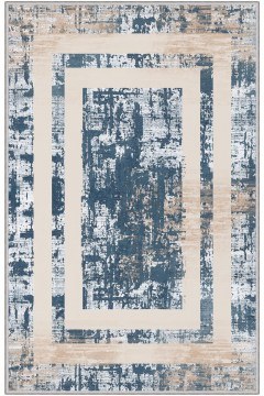 Carpet Hmnt879 478HFT2611 Blue-Cream 50X80 Conceptum Hypnose