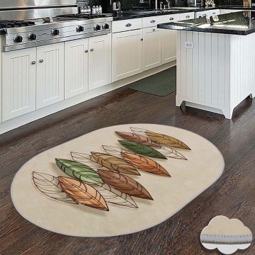 Kitchen Mat Hmnt906 476HFT1738 Beige-Multi 100X200 Conceptum Hypnose