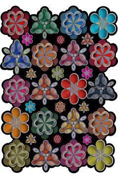 Carpet Hmnt964 478HFT3175 Multi 50X80 Conceptum Hypnose
