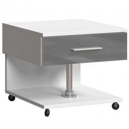 Κομοδίνο Παιδικό Raj 161477779 46x37x39cm Grey-White GREY-WHITE