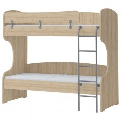 Bunk Bed Riddle (For Mattress 90x200cm) 161591049 95x205x175cm Oak