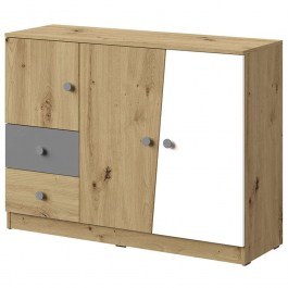 Συρταριέρα Nero 07 162293539 120x40x90cm Multi MULTI