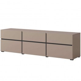 Έπιπλο Τηλεόρασης Orwell II 162693389 180x40x48cm Beige-Black BEIGE