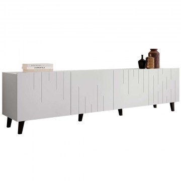 TV Furniture Bari 162581609 200x42x52cm White