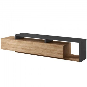 TV Furniture Bron 16625839 219x45x52cm Oak-Anthracite