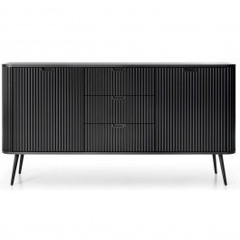 Μπουφές Zoha 162759199 168x39x87cm Black BLACK