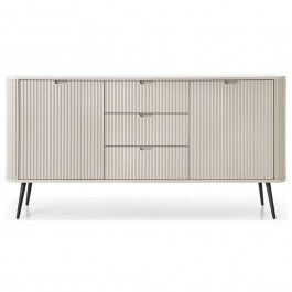 Μπουφές Zoha 162759219 168x39x87cm Beige-Black BEIGE