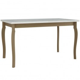 Τραπέζι Επεκτεινόμενο Albe 162703519 140/180x80x78cm Sonoma-White SONOMA-WHITE