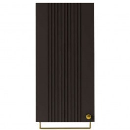 Στήλη Μπάνιου Abires 162615879 35x35x78cm Black-Gold BLACK-GOLD