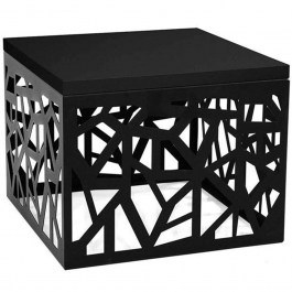 Τραπεζάκι Σαλονιού Palis 162067409 60x60x45cm Black BLACK