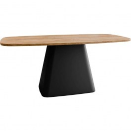 Τραπεζάκι Σαλονιού Noa 163051509 120x60x48cm Natural-Black NATURAL-BLACK