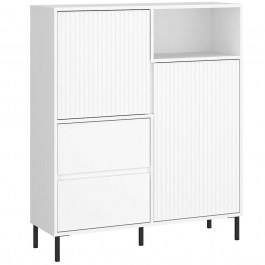 Μπουφές Anel Slim 162905549 105,4x40x117,2cm White WHITE