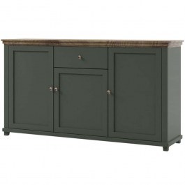 Buffet Capel 161585559 160x42x93cm Green GREEN