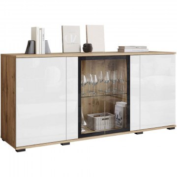 Buffet Caro 162900509 150x40x70cm Natural-White