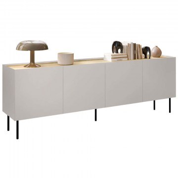 Buffet Fellini 162879169 200x40x70cm Beige-Oak