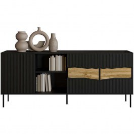 Μπουφές Inserto 162894459 190x40x80cm Black BLACK