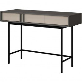 Κονσόλα Alsy Reg 162913549 123x43x83cm Anthracite-Beige ANTHRACITE-BEIGE