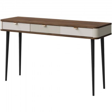 Console Marly Reg 162908559 130x40x82cm Off White-Brown