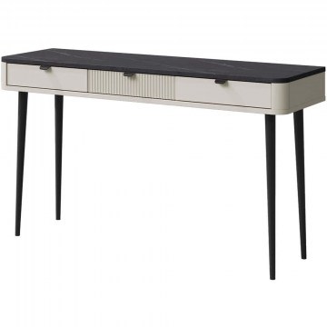 Console Marly Reg 162908549 130x40x82cm Off White-Black