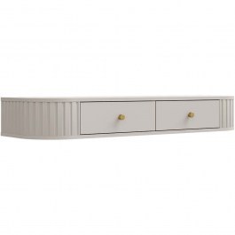 Κονσόλα Επιτοίχια Ovelia 163033469 123x35,9x17,5cm Beige BEIGE