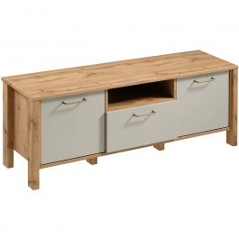 Έπιπλο Τηλεόρασης Indygo 162817659 138x41x49cm Oak-Beige OAK-BEIGE