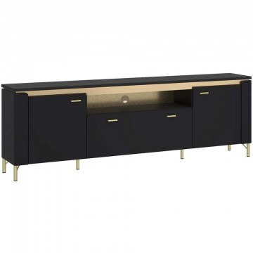 TV Furniture Eclat 162800939 200,3x40x70cm Black
