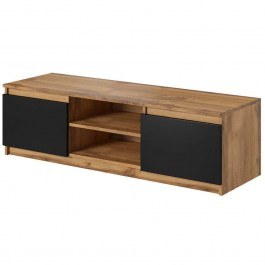 TV Furniture Dingo 162504649 120x38x36cm Natural-Black NATURAL-BLACK