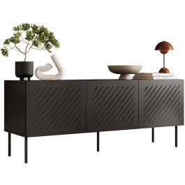 TV Furniture Siena 162807499 151x40x60cm Black BLACK