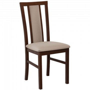 Καρέκλα Lombardy VII 162663189 43x40x94cm Walnut-Beige