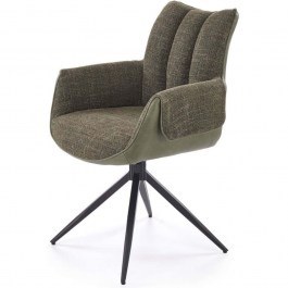 Armchair Amanda 162879839 65x64x87cm Green-Black GREEN