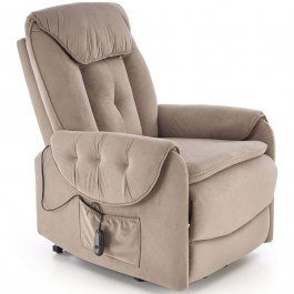 Πολυθρόνα Relax Norton 162875869 80x97x90cm Beige BEIGE