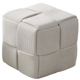 Σκαμπό Ocular 162893589 40x40x40cm Beige BEIGE