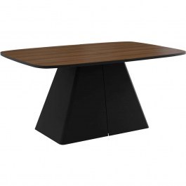 Extendable Table Nova 163085699 180/256x110x76cm Wenge-Black WENGE