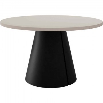 Τραπέζι Επεκτεινόμενο Calma 163085439 Φ120/196x76cm Cashmere-Black