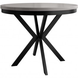Τραπέζι Επεκτεινόμενο Edder 163050799 100/176x100x76cm Grey-Black GREY