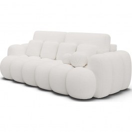Three-Seater Sofa - Bed Conely 162887159 256x119x105cm White WHITE