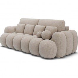 Three-Seater Sofa - Bed Conely 162887179 256x119x105cm Beige BEIGE