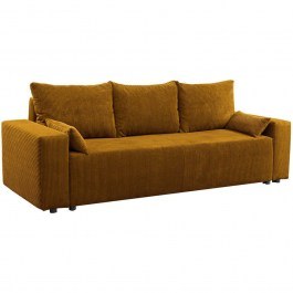 Three-Seater Sofa - Bed Livorno 162457309 250x94x90cm Mustard MUSTARD