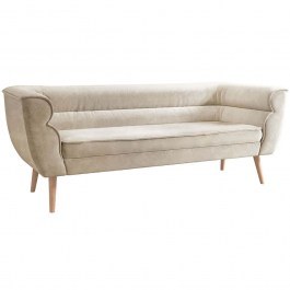 Three-Seater Sofa Bal 162821329 182x74x75cm Beige BEIGE