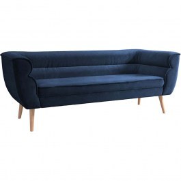 Three-Seater Sofa Bal 162821309 182x74x75cm Dark Blue BLUE