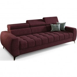 Καναπές Τριθέσιος Calyra 163069649 260x97x95cm Bordo BORDO