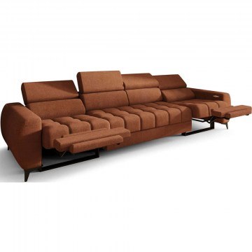 Καναπές Τετραθέσιος Calyra Relax 163078959 331x97x95cm Terracotta