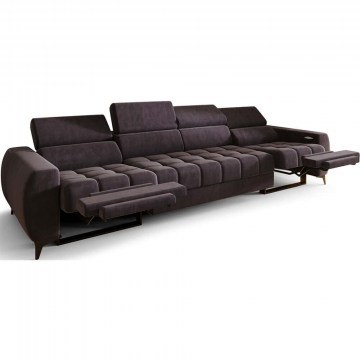Four-Seater Sofa Calyra Relax 163078929 331x97x95cm Purple