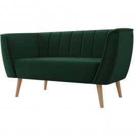 Two-Seater Sofa Pas 162821439 142x74x75cm Green GREEN
