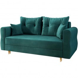 Two-Seater Sofa Zako 162820189 167x77x85cm Green GREEN