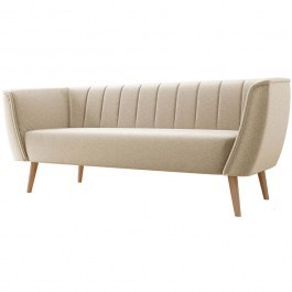 Three-Seater Sofa Pas 162821539 182x74x75cm Beige BEIGE