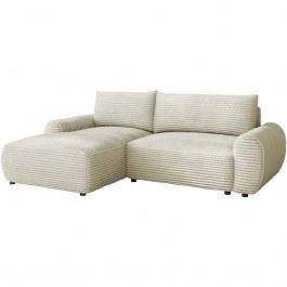 Corner Sofa - Bed (Left Corner) Bello 162860209 267x177x93cm Beige BEIGE